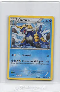 Samurott 41/149 - Holo Rare Boundaries Crossed Pokemon Card - LP/MP - Image 1