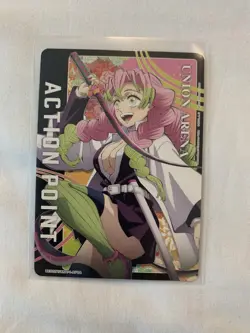 Action Point Card AP04 Mitsuri Kanroji - Demon Slayer UE05BT/KMY-1-AP04 - Image 1