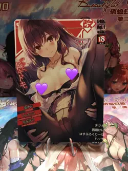 Nylon Waifu CCG Goddess Story Double Sided Anime Card Waifu Card Holo - Image 2