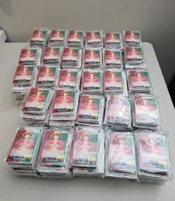 One Piece Card Game Monkey D Luffy Demo Deck LOT of 142 - Image 2