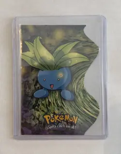 Oddish #43 EV4 of 12 - Die-Cut Evolution Card - Topps Pokemon Card White Label - Image 1