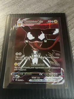 Venom Pikachu Holo Poncho Cosplay Card - Image 1