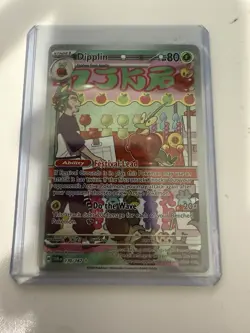 Pokemon Dipplin TCG Card 170/167 Twilight Masquerade Illustration Rare NM - Image 5