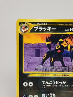 Pokemon Card Umbreon Japanese Neo Premium File 2 #197 Promo Near Mint Condition - Image 2