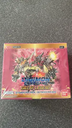 Digimon - Great Legend - Bandai BT04 CCG Card Game - Image 1