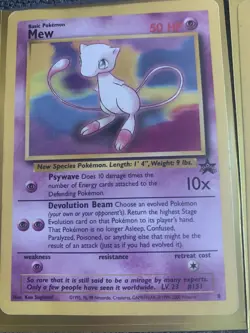 Pokemon Promo Card Lot Mew Electabuzz Black Star Reverse Holo Suicune Zapados Ra - Image 2
