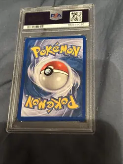Pokemon 2000 Gym Challenge Brocks Ninetails Holo Card 3/132 PSA 7 - Image 2