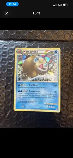 3 Pokemon Cards Shown In Photos - Image 1