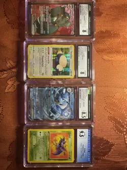 Lot Of 4 Graded Pokemon Cards - Image 1