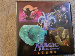 Magic the Gathering * 5th Edition 3 Ring Binder, Vintage, Paper Holder, Game - Image 1