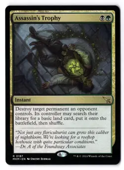 Assassins Trophy NM* Murders At Karlov Manor 0187 mtg -UnltdCards - Image 1