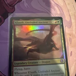 Klauth, Unrivaled Ancient Commander: Adventures in the Forgotten Realms Foil - Image 1