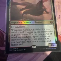 Klauth, Unrivaled Ancient Commander: Adventures in the Forgotten Realms Foil - Image 2