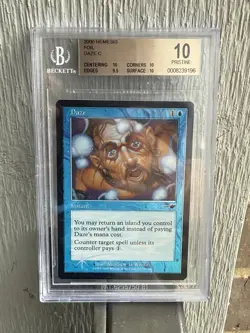The Only Beckett Daze Nemesis Foil Gem Mint 10 In The World. - Image 1