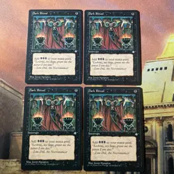 MTG / Dark Ritual X 4 / Ice Age / Nm - Image 1