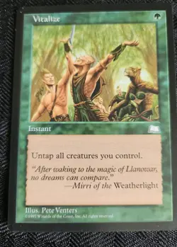 Vitalize Weatherlight MTG NM Near Mint - Image 1
