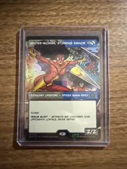 Spider-Woman, Stunning Savior (Borderless) Marvel's Spider-Man Foil - Image 1