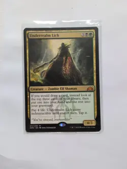 MTG Underrealm Lich Guilds of Ravnica Near Mint Condition - Image 1