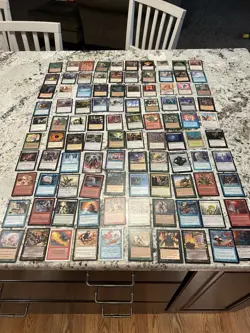Mtg Value Lot x100 Magic The Gathering Blue Red Elemental Blast Terminate Mp-Hp - Image 1