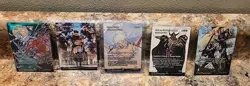 Magic The Gathering FINAL FANTASY SHOWCASE 5 Lot Rare/Uncommon NM/M - Image 1
