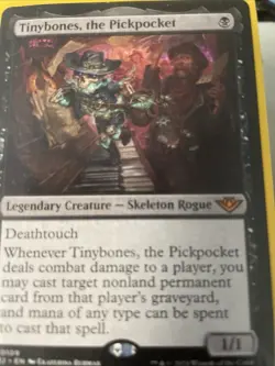 Tinybones, The Pickpocket Player Made Commander Deck Sleeved And Cased. - Image 1