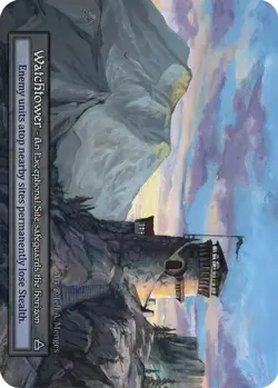 3x Sorcery: Contested Realm Beta Watchtower Exceptional Regular NM - Image 1