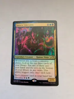 Satoru Umezawa - Kamigawa: Neon Dynasty #234 Foil Rare - Near Mint - MtG - Image 1