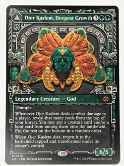Ojer Kaslem, Deepest Growth (Showcase) M The Lost Caverns of Ixalan 318 NM - Image 1
