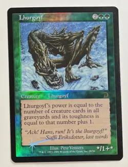 MTG LHURGOYF (FOIL) Deckmasters (OldManMTG 003-166) - Image 1