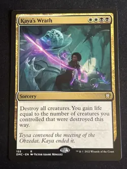 1x Kaya's Wrath (155) Commander: Dominaria United LP MTG Magic the Gathering x1 - Image 1