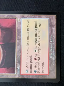 Battlefield Forge - Apocalypse - NM - MTG - Magic The Gathering - Rare Land - Image 2