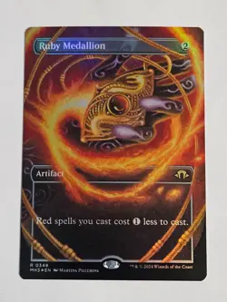 Ruby Medallion (Borderless) Modern Horizons 3 Foil - Image 1