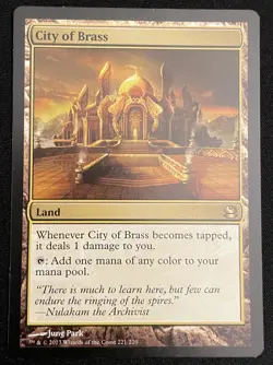 City of Brass Modern Masters Regular MTG NM - Image 1