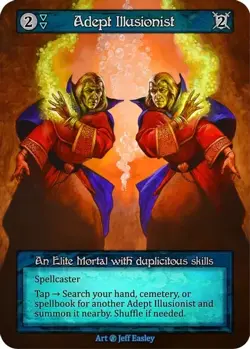 Sorcery: Contested Realm Adept Illusionist Elite Regular NM Beta - Image 1