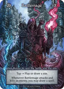 Sorcery: Contested Realm Beta Battlemage Elite Regular NM - Image 1