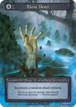 3x Sorcery: Contested Realm Beta Raise Dead Exceptional Regular NM - Image 1