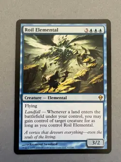 Roil Elemental, Zendikar, Moderate Play, MTG, Magic the Gathering - Image 1