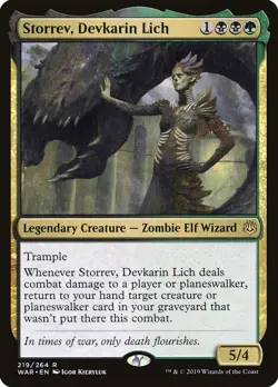 Storrev, Devkarin Lich WAR Mtg Magic English - Image 1
