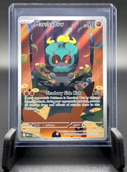 POKEMON TCG MARSHADOW 146/132 MEGA EVOLUTION IR ILLUSTRATION RARE NM PACK FRESH - Image 1