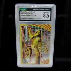 Pokemon Talonflame Break 21/114 Steam Siege 2016 Graded 8.5 CGC NM/Mint - Image 1