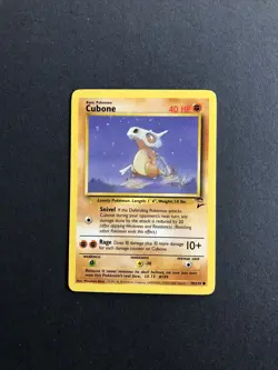 Pokemon TCG Cubone Base Set 2 70/130 Regular Unlimited Common - Image 1