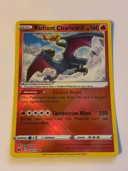 Radiant Charizard 020/159 - Crown Zenith Ultra Rare Holo - Pokemon TCG - NM - Image 1