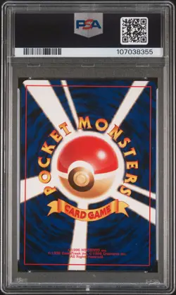 1996 POKEMON BASE SET JAPANESE #6 CHARIZARD-HOLO PSA 9 - Image 2