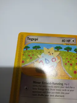 Mint Togepi 114/147 Aquapolis Regular Pokemon TCG Common 2002 - Image 3