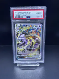 Mewtwo VSTAR FA GG44/GG70 - Crown Zenith - PSA 10 - Pokemon - Image 1