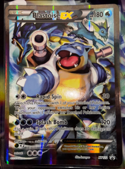 BLASTOISE EX XY122 JUMBO OVERSIZED FULL ART POKEMON XY BLACK STAR PROMO - Image 1