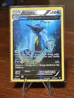 Pokemon TCG Kingdra Primal Clash 108/160 Reverse Holo Holo Rare - Image 1
