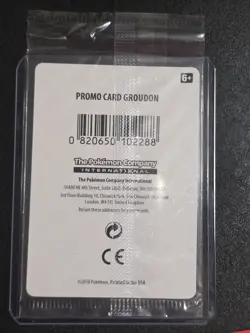 Groudon 81/186 Celestial Storm Legendary Pokemon Stamped Promo Sealed - Image 2