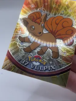 Pokemon Vulpix #37 Topps Chrome Base Holo NM - Image 2