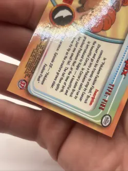 Pokemon Vulpix #37 Topps Chrome Base Holo NM - Image 5